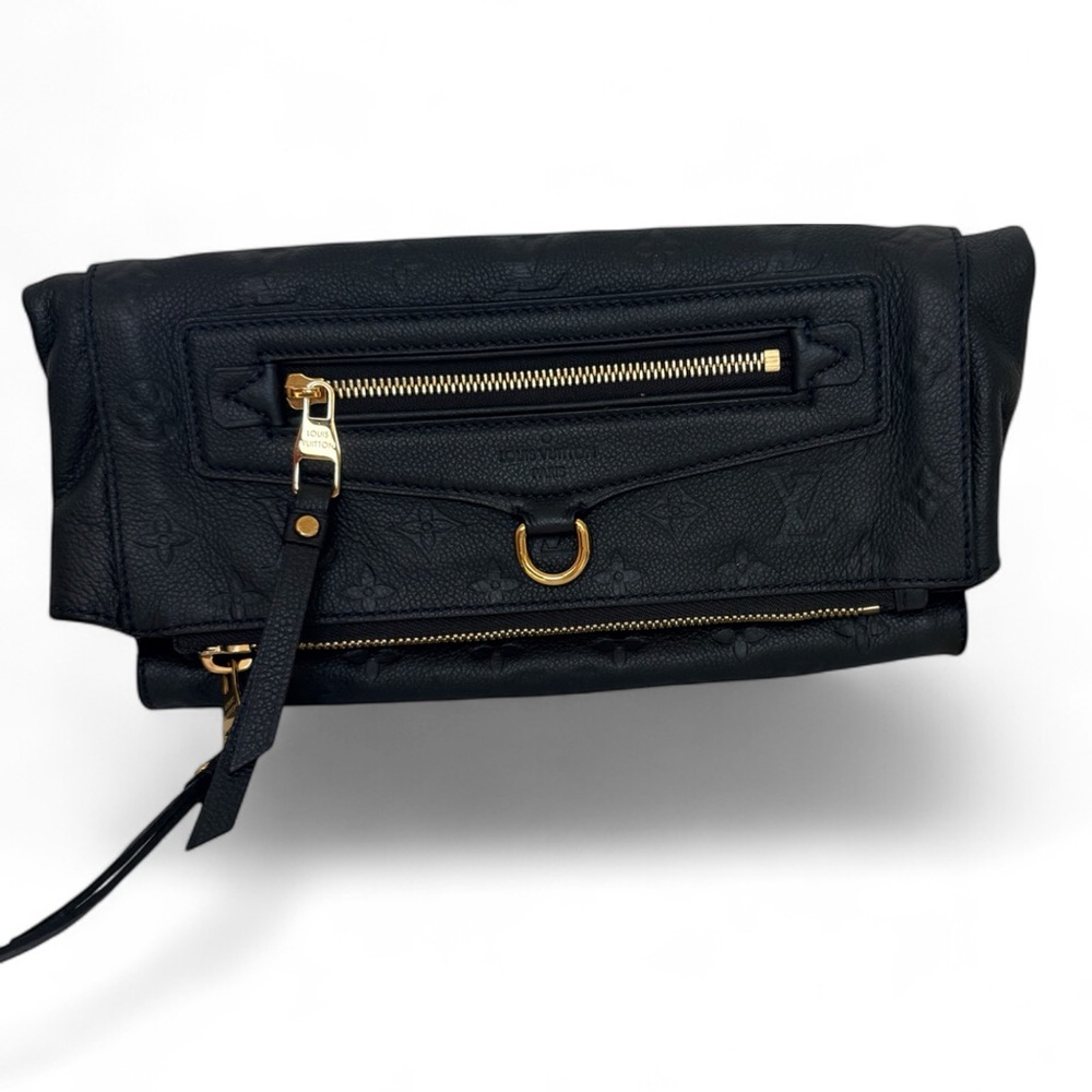 Louis Vuitton Monogram Empreinte Petillante Black 100% Authentic